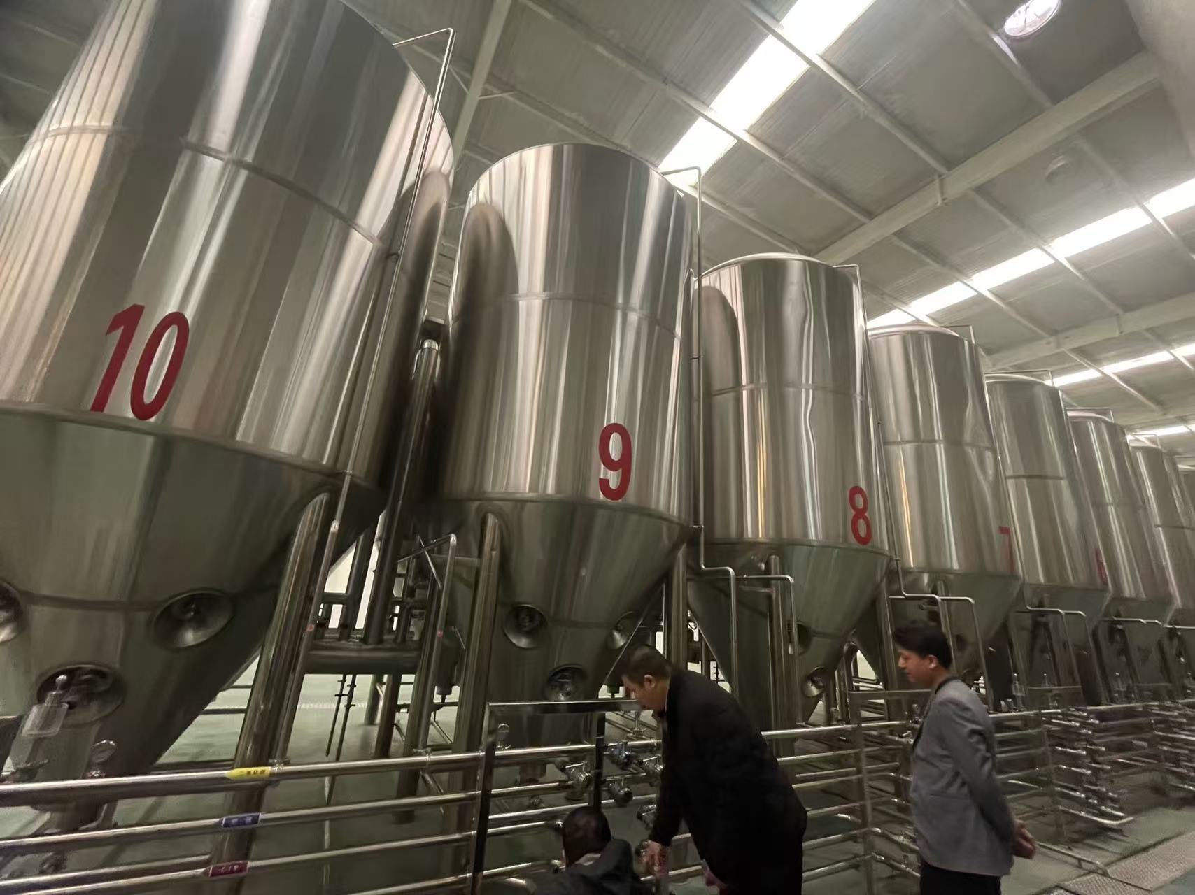 金平精酿啤酒设备厂—平面布置、设备设计、制造、调试、培训等一条龙服务